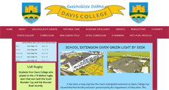 Desktop Screenshot of daviscollege.ie