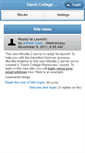 Mobile Screenshot of coursesites2.daviscollege.edu